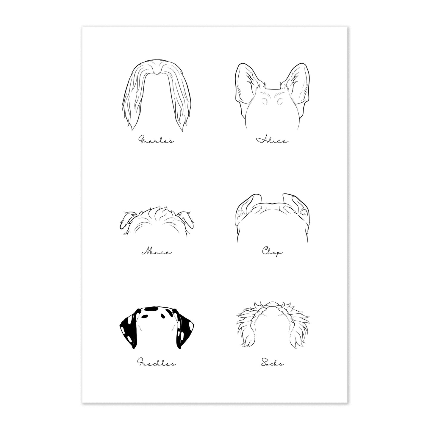 Personalised Dog Stickers