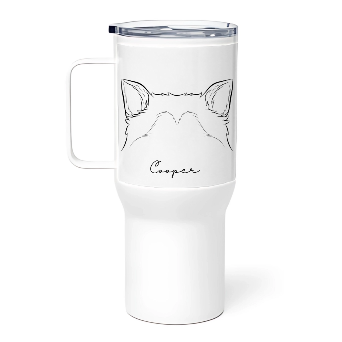 Travel Mug with a Handle