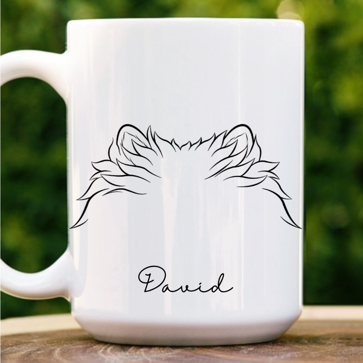 White Glossy Mug